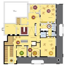 Beispiel Raumplan aus dem Kindergarten Eberspoint, © Heike Arnold, 2020